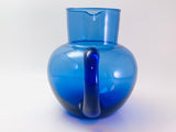 Vintage Cobalt Glass Pitcher