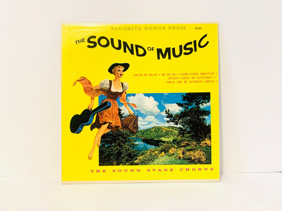 The Sound of Music by The Sound Stage Chorus 1968 LP Record
