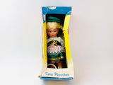 Vintage W. Germany Windup Dancing Doll with Key and Box