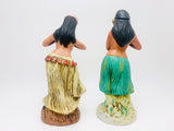 1982 Okolehao Hula Girl Decanter Bottles from Hawaiian Distillers