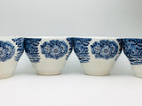 SOLD! 1970’s Paul Revere’s Ride English Teacup Set of 4