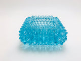 1940’s Fenton Hobnail Blue Glass Salt Cellar