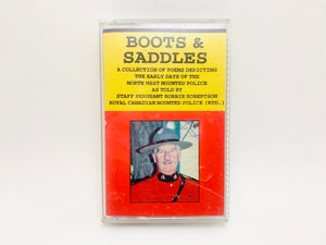 Boots & Saddles Cassette Collection of Poems Early Days of NW Mounted Police