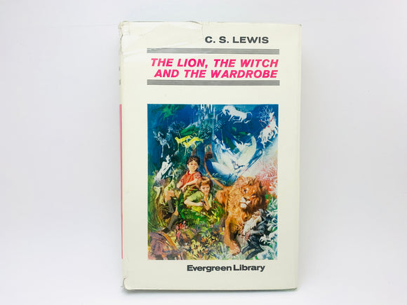 1969 The Lion, The Witch and The Wardrobe by C.S. Lewis, Evergreen Library