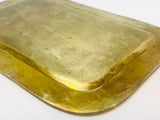 Vintage Abalone and Brass Tray