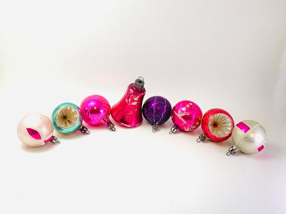  Vintage Glass Christmas Ornaments