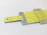 Vintage PICKETT Speed rule MODEL N803-ES Slide Rule w/ Original Leather Case
