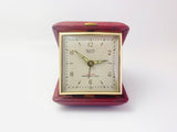 Vintage Selfix Jeweled Wind Up Folding Travel Clock