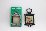 SOLD! 1960’s Tuborg Special Import Beer Cast Iron Bar Trivet