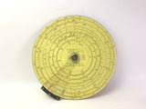 Vintage PICKETT Model 111-ES Circular Slide Rule