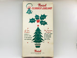 Vintage Tinsel Glimmer Garland 18 ft in Original Box