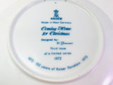 1972 Kaiser ‘Coming Home For Christmas’ Plate