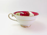 1940’s Hand Painted Calla Lilly Occupied Japan Castle China Tea Cup and Saucer