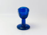 Vintage Blue Cobalt Glass Eye Wash Cup