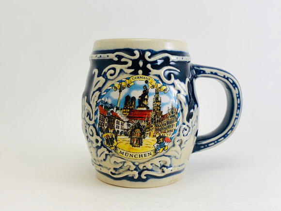 Small Vintage Munchen Germany Stoneware Stein
