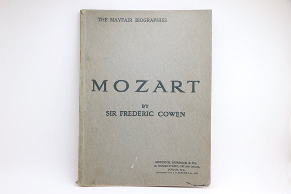 1920’s The Mayfair Biographies - Mozart