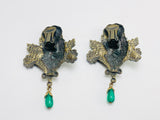 Vintage JJ Jonette Designer clip-on earrings