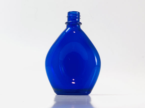 Vintage Cobalt Glass Bourjois Bottle