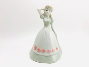 Vintage Porcelain Lady Bell