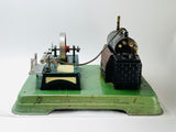 1950’s Live Steam Engine Toy, Made in West Germany
