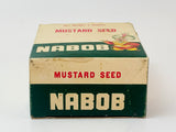 Vintage Nabob Mustard Seed Box
