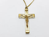 SOLD! Vintage Lourdes France Lucite & Brass Cross with Holy Water