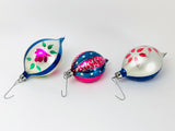Vintage Glass Christmas Tree Ornaments
