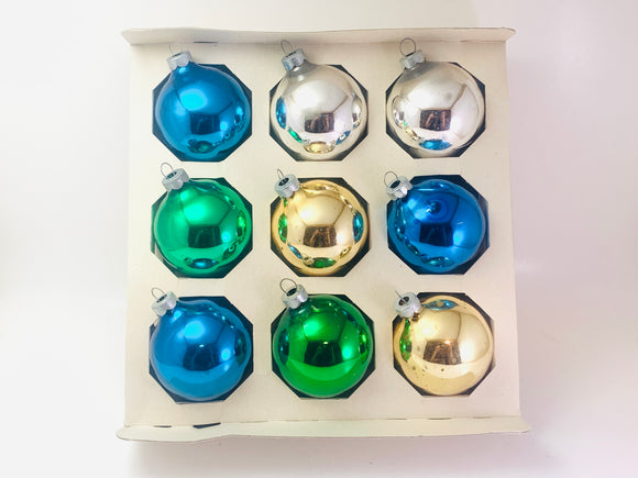 Vintage Glass Christmas Ornaments