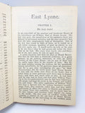1907 East Lynne by Mrs. Henry Wood, Leather Bound