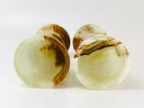 Vintage Onyx Egg Cups