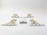 Vintage Boston Metal Table Top Hockey Players