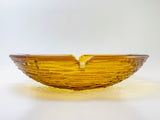 Vintage Anchor Hocking Soreno Amber Glass Ashtray