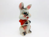 1930’s Cold Painted Porcelain Bunny with Tie