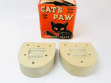 1940’s Cat’s Paw Rubber Heels with Original Box