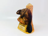 Vintage Hudson’s Bay Rye Whiskey Beaver Bottle