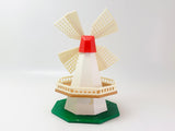Vintage Windmill Plastic Ornament