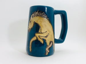 Vintage Horse Pottery Mug