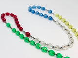 Vintage Acrylic Multicolour Bead African Rosary