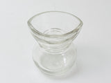 Antique Clear Glass Eye Wash Reservoir Cup