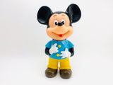 Vintage Mickey Mouse Rubber Squeeze Toy Made in Hong Kong, Walt Disney Productions 