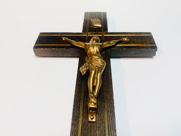 SOLD! 1950’s Solid wood Cross