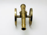 SOLD! Vintage Ornamental Brass Cannon