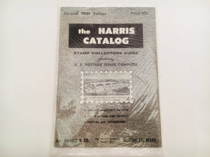 1961 The Harris Catalog - Stamp Collectors Guide