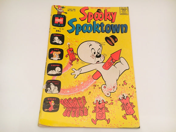 SOLD! 1970 Spooky Spooktown Comic no.36