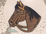 SOLD! Mono-Quick Horse Embroidered Iron On, Sew On Patch