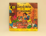 SOLD! 1973 French Disneyland Record and Book. Blanche-Neige et les Sept Gourmands