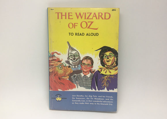 SOLD! 1963 The Wizard of Oz to Read Aloud, Wonder Books