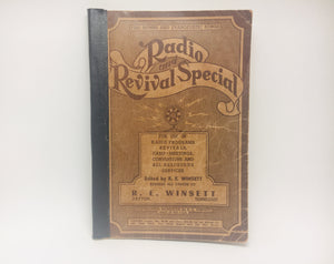1939 Radio And Revival Special... Fine Hymns And Evangelistic Songs