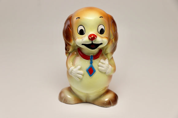 SOLD! 1960’s Japan Ceramic Dog Money Bank