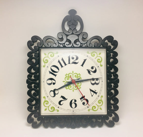 SOLD! 1970’s Spartus Wall Clock